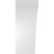 Ekena Millwork 5 1/2-in. W x 6-in. D x 14-in. H Thorton Architectural Grade PVC Knee Brace BRCP055X06X14THR - alternate 6